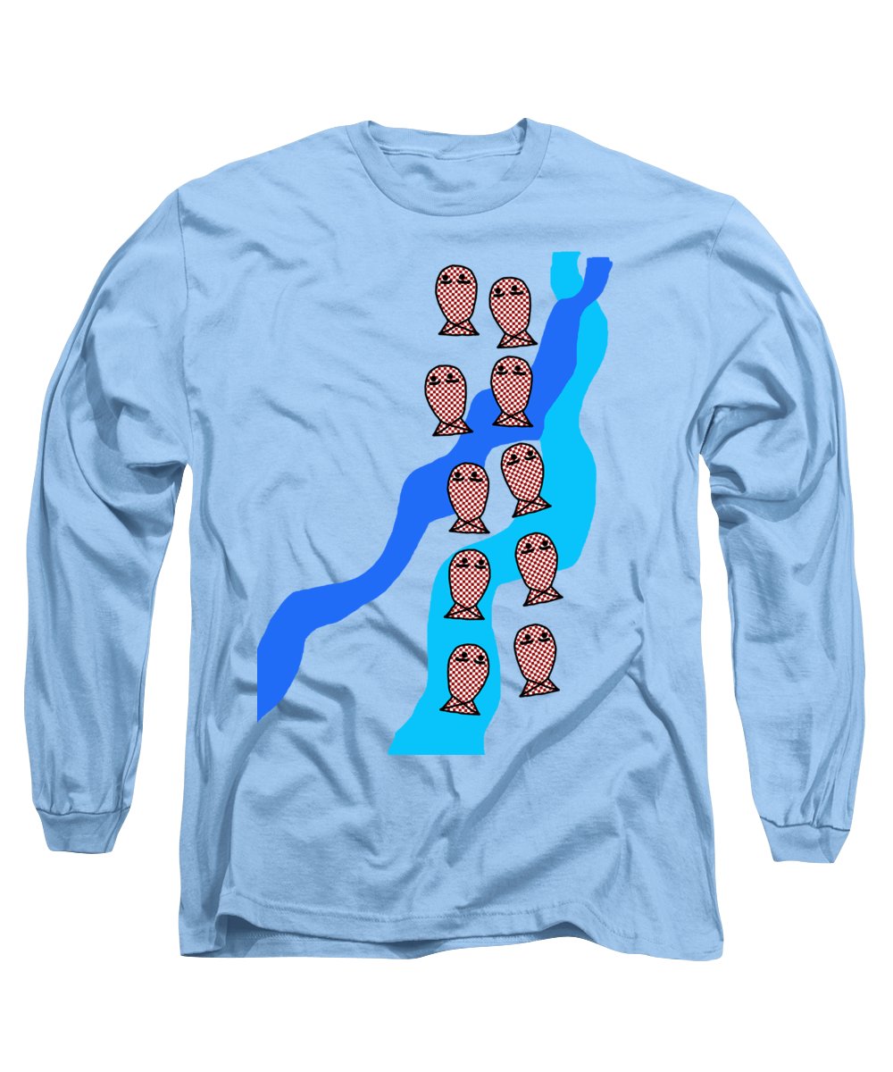 Checkered Fishies - Long Sleeve T-Shirt