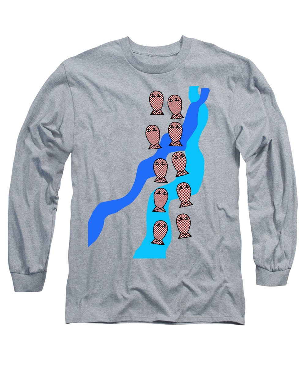Checkered Fishies - Long Sleeve T-Shirt