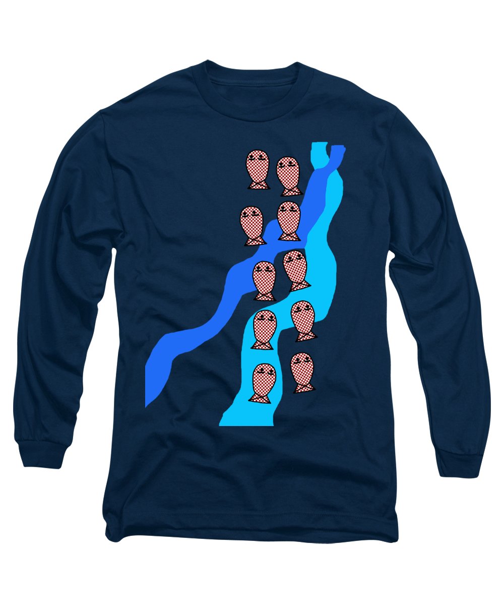 Checkered Fishies - Long Sleeve T-Shirt