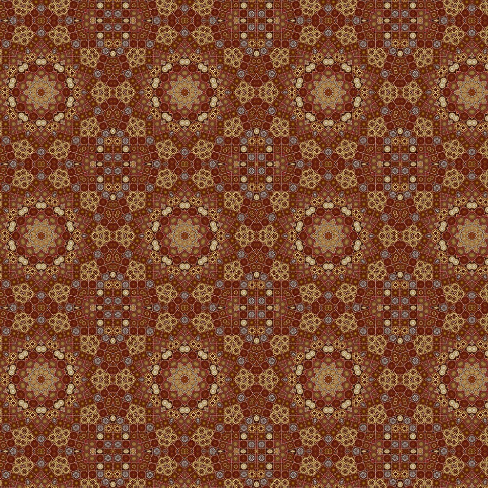 Checkered Star Geometry Digital Image Download
