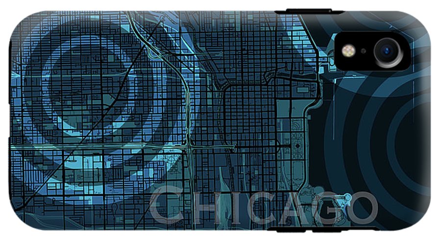 Chicago Map - Phone Case