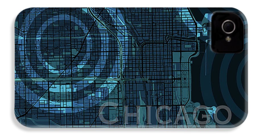 Chicago Map - Phone Case