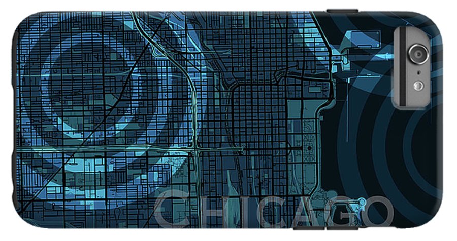 Chicago Map - Phone Case