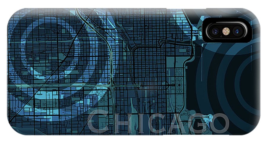 Chicago Map - Phone Case