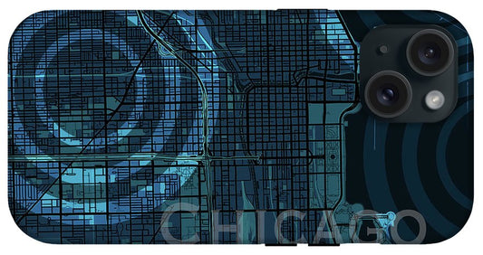 Chicago Map - Phone Case