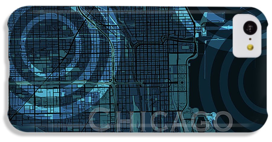 Chicago Map - Phone Case