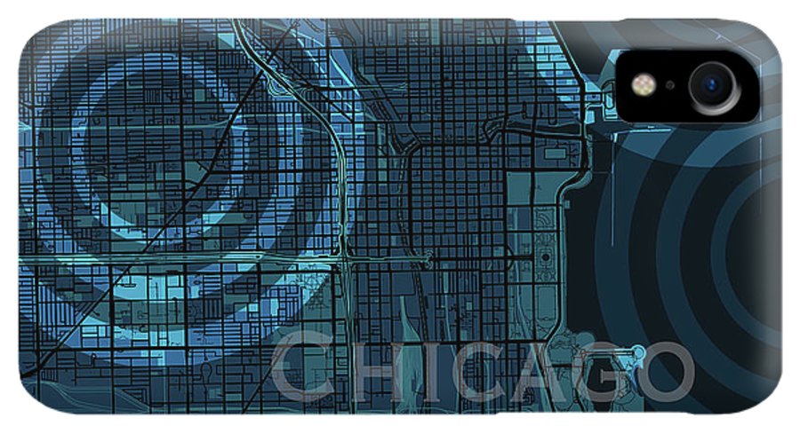 Chicago Map - Phone Case