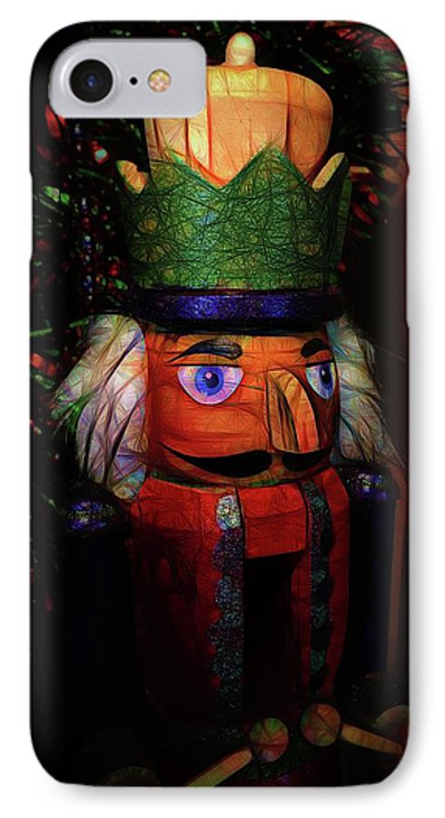 Child's Painted Nutcracker - Phone Case