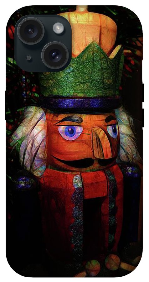 Child's Painted Nutcracker - Phone Case
