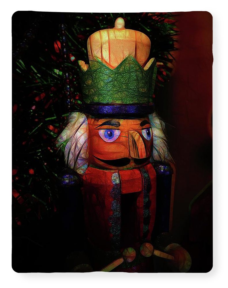 Child's Painted Nutcracker - Blanket