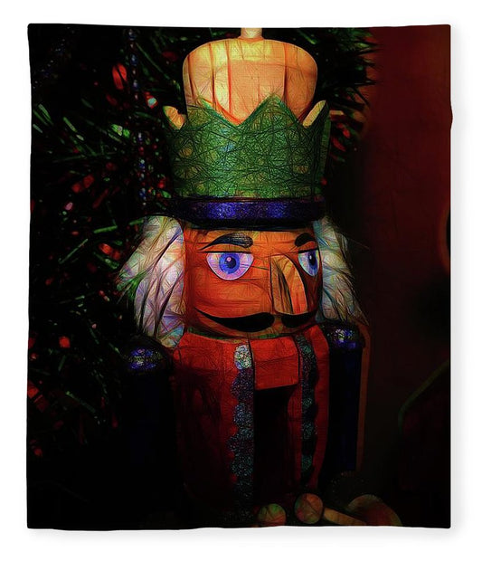 Child's Painted Nutcracker - Blanket