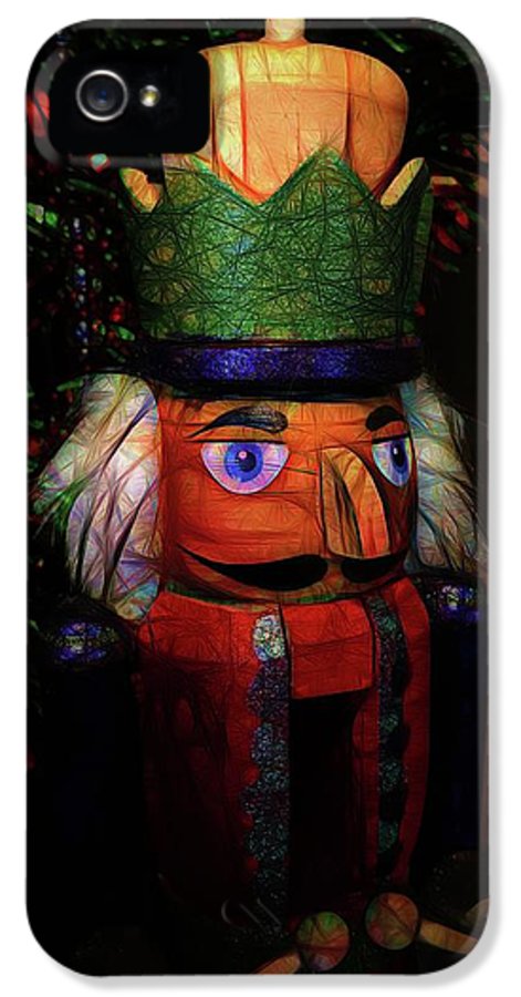 Child's Painted Nutcracker - Phone Case