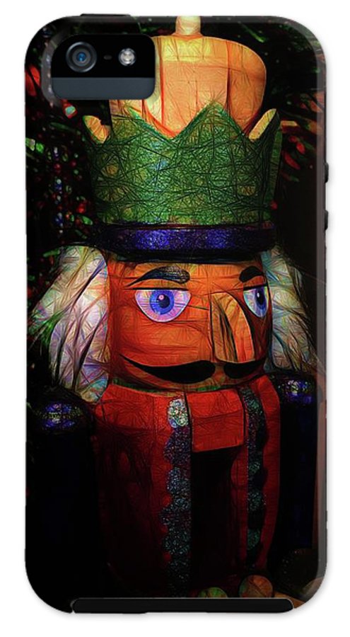 Child's Painted Nutcracker - Phone Case