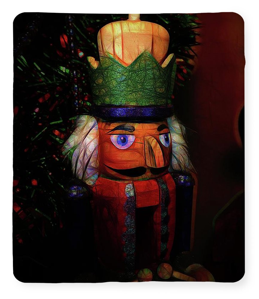 Child's Painted Nutcracker - Blanket