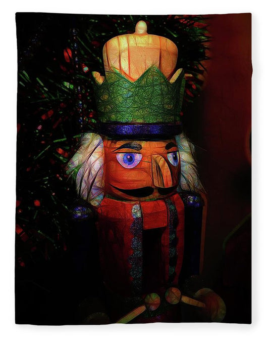 Child's Painted Nutcracker - Blanket