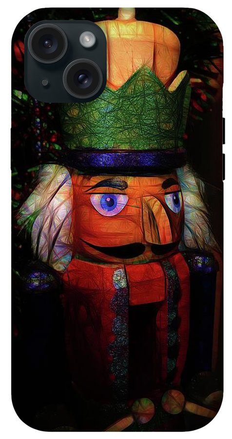 Child's Painted Nutcracker - Phone Case