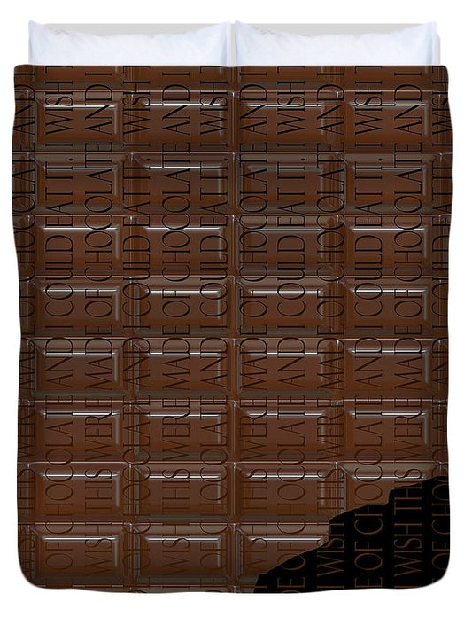 Chocolate Bar - Duvet Cover