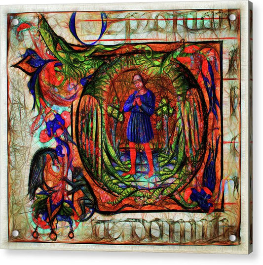 Choir Dragon - Acrylic Print