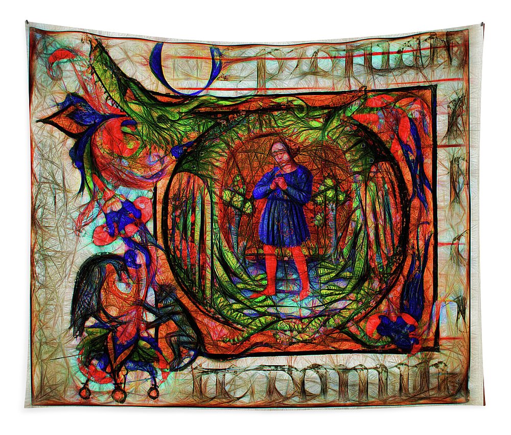 Choir Dragon - Tapestry