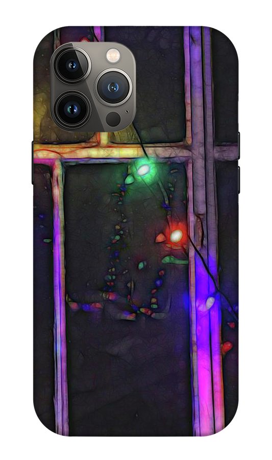 Christmas Light Refraction - Phone Case