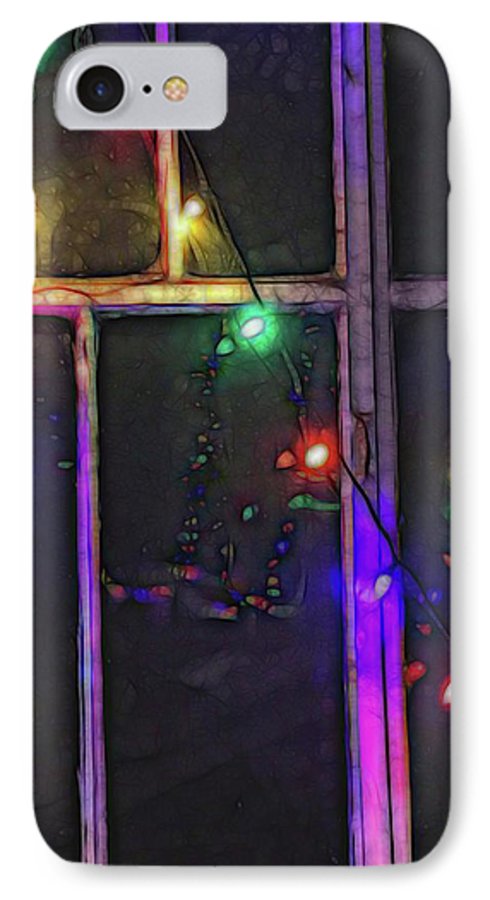 Christmas Light Refraction - Phone Case