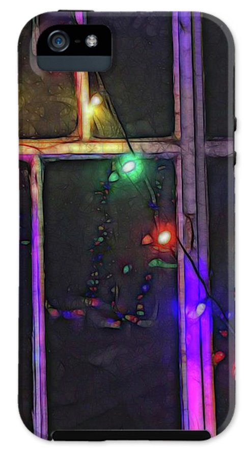 Christmas Light Refraction - Phone Case