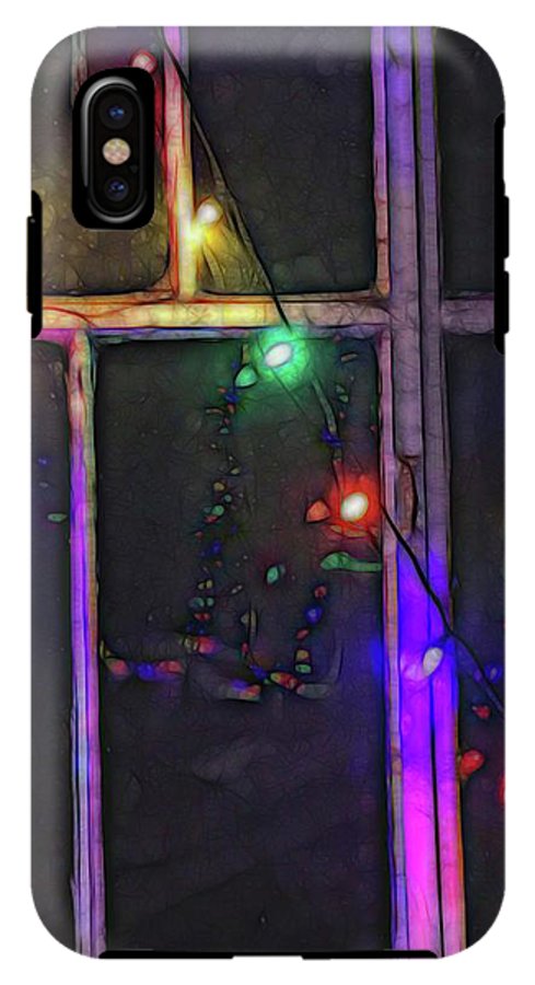 Christmas Light Refraction - Phone Case