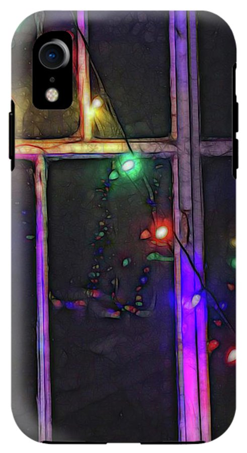 Christmas Light Refraction - Phone Case