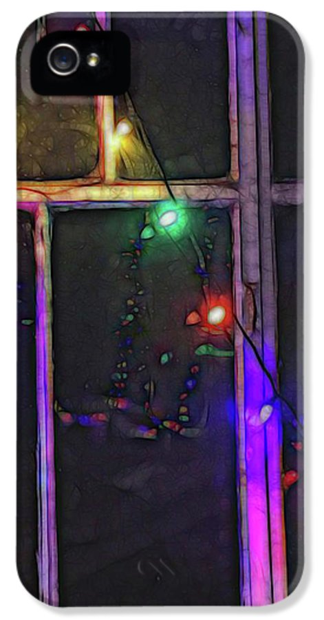 Christmas Light Refraction - Phone Case