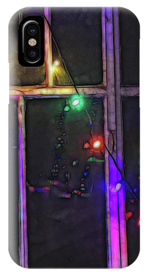 Christmas Light Refraction - Phone Case