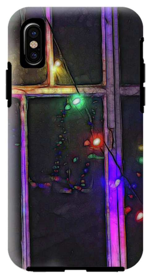 Christmas Light Refraction - Phone Case