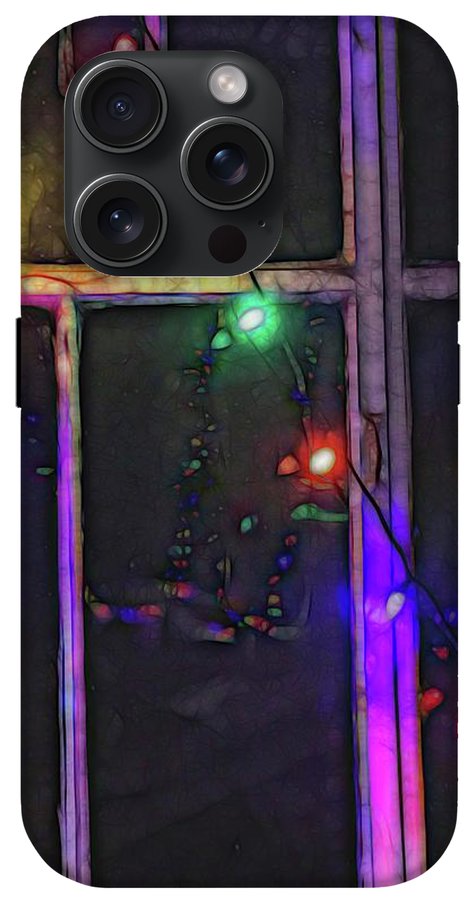 Christmas Light Refraction - Phone Case