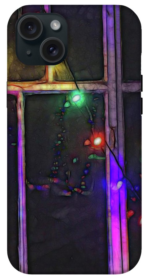 Christmas Light Refraction - Phone Case
