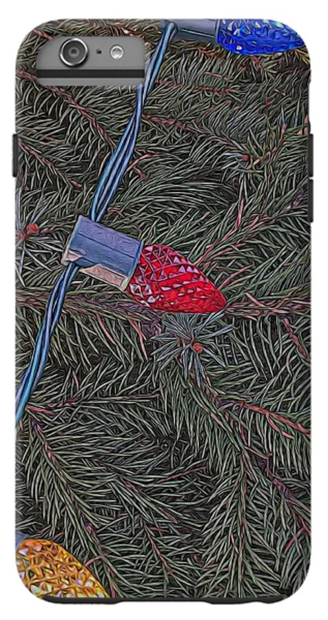 Christmas Lights On The Tree - Phone Case