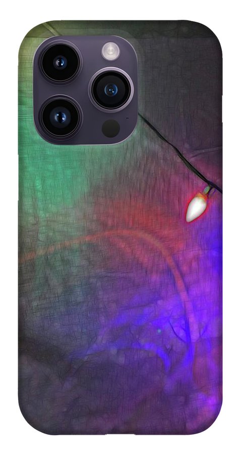 Christmas Lights Screen Dance - Phone Case