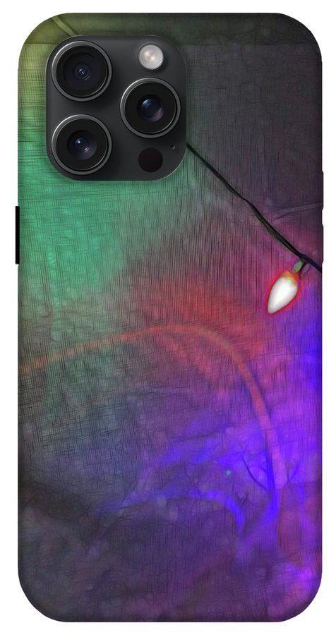 Christmas Lights Screen Dance - Phone Case