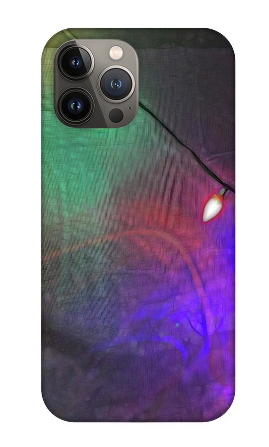 Christmas Lights Screen Dance - Phone Case