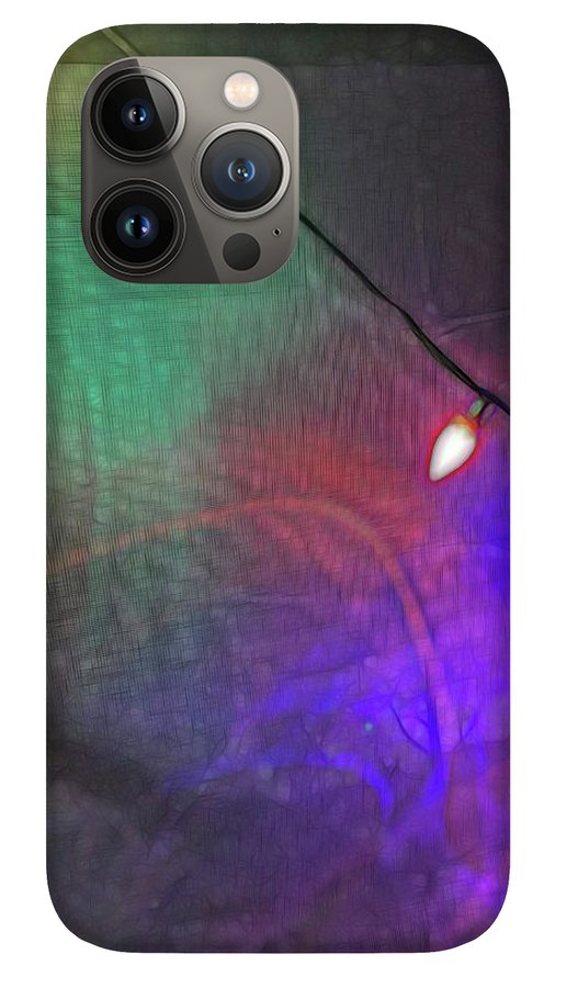 Christmas Lights Screen Dance - Phone Case