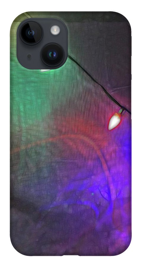 Christmas Lights Screen Dance - Phone Case