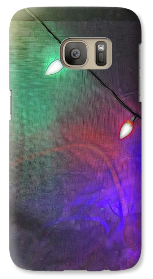 Christmas Lights Screen Dance - Phone Case