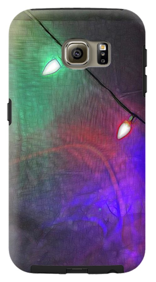 Christmas Lights Screen Dance - Phone Case