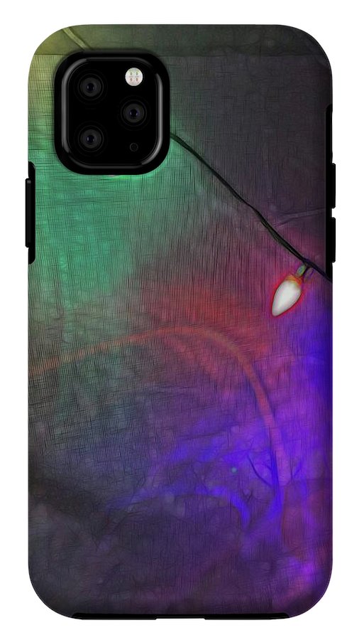 Christmas Lights Screen Dance - Phone Case