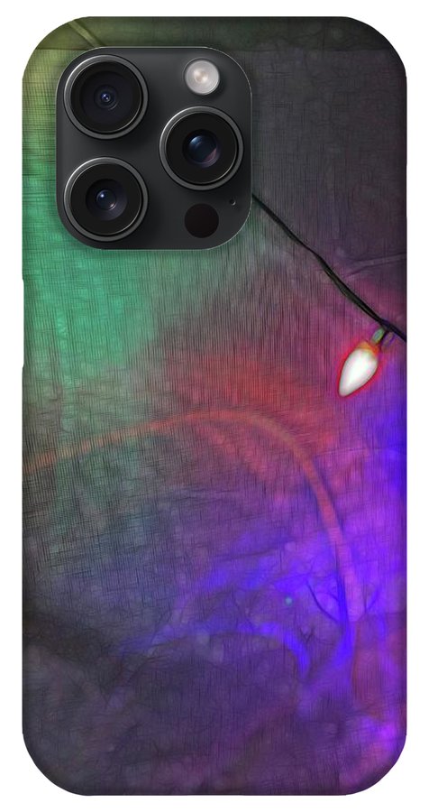 Christmas Lights Screen Dance - Phone Case
