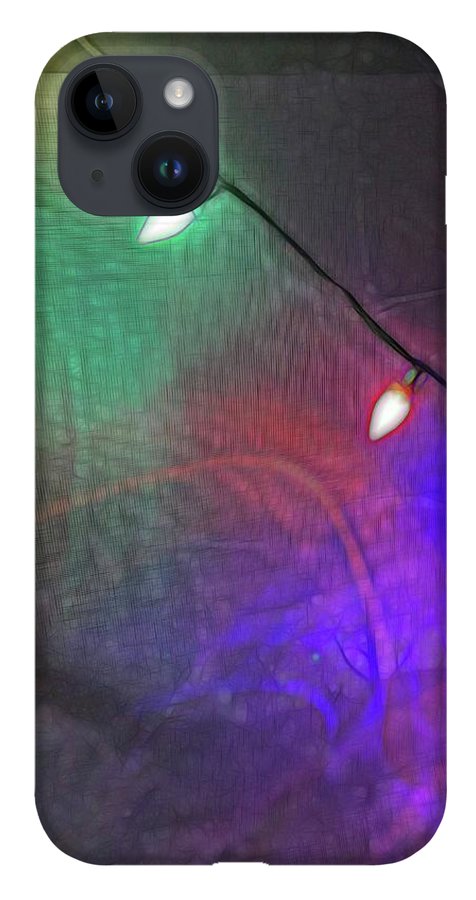 Christmas Lights Screen Dance - Phone Case
