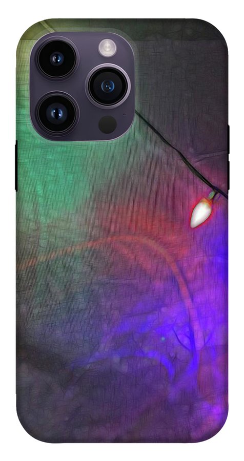Christmas Lights Screen Dance - Phone Case