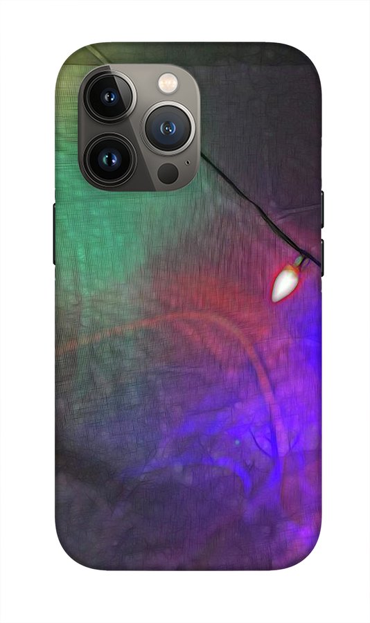 Christmas Lights Screen Dance - Phone Case