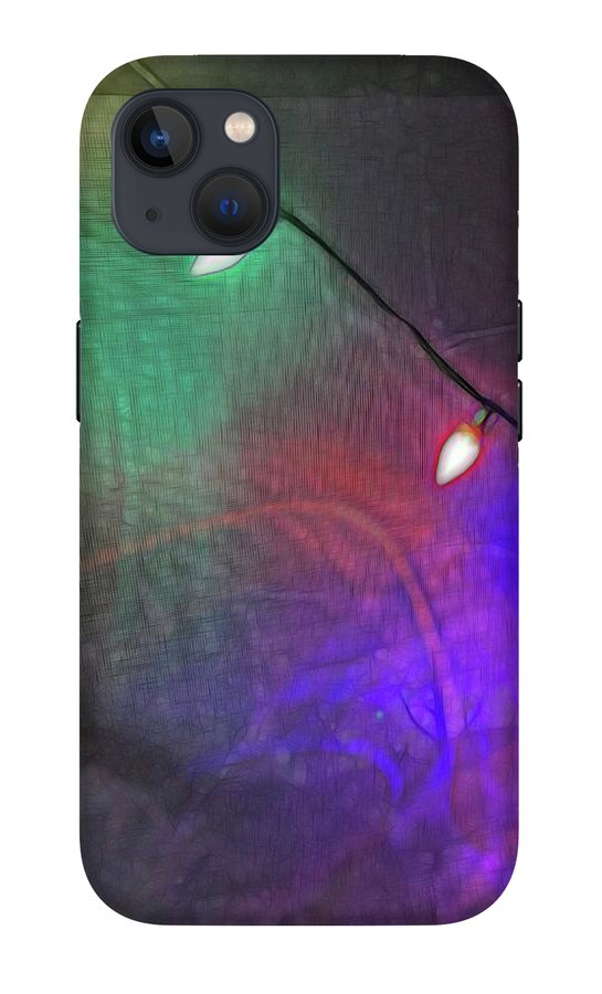 Christmas Lights Screen Dance - Phone Case