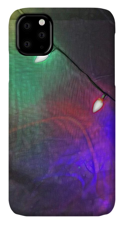 Christmas Lights Screen Dance - Phone Case