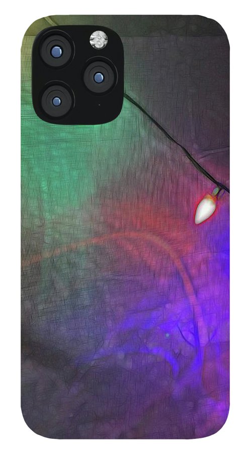 Christmas Lights Screen Dance - Phone Case