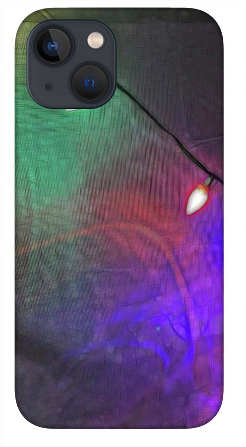 Christmas Lights Screen Dance - Phone Case